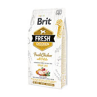 Brit Fresh Chicken With Potato 12кг корм для собак з куркою та картоплею