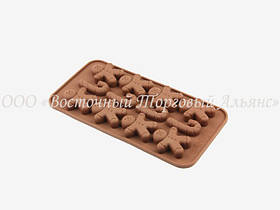 Силіконова форма — Пряниковий чоловічок