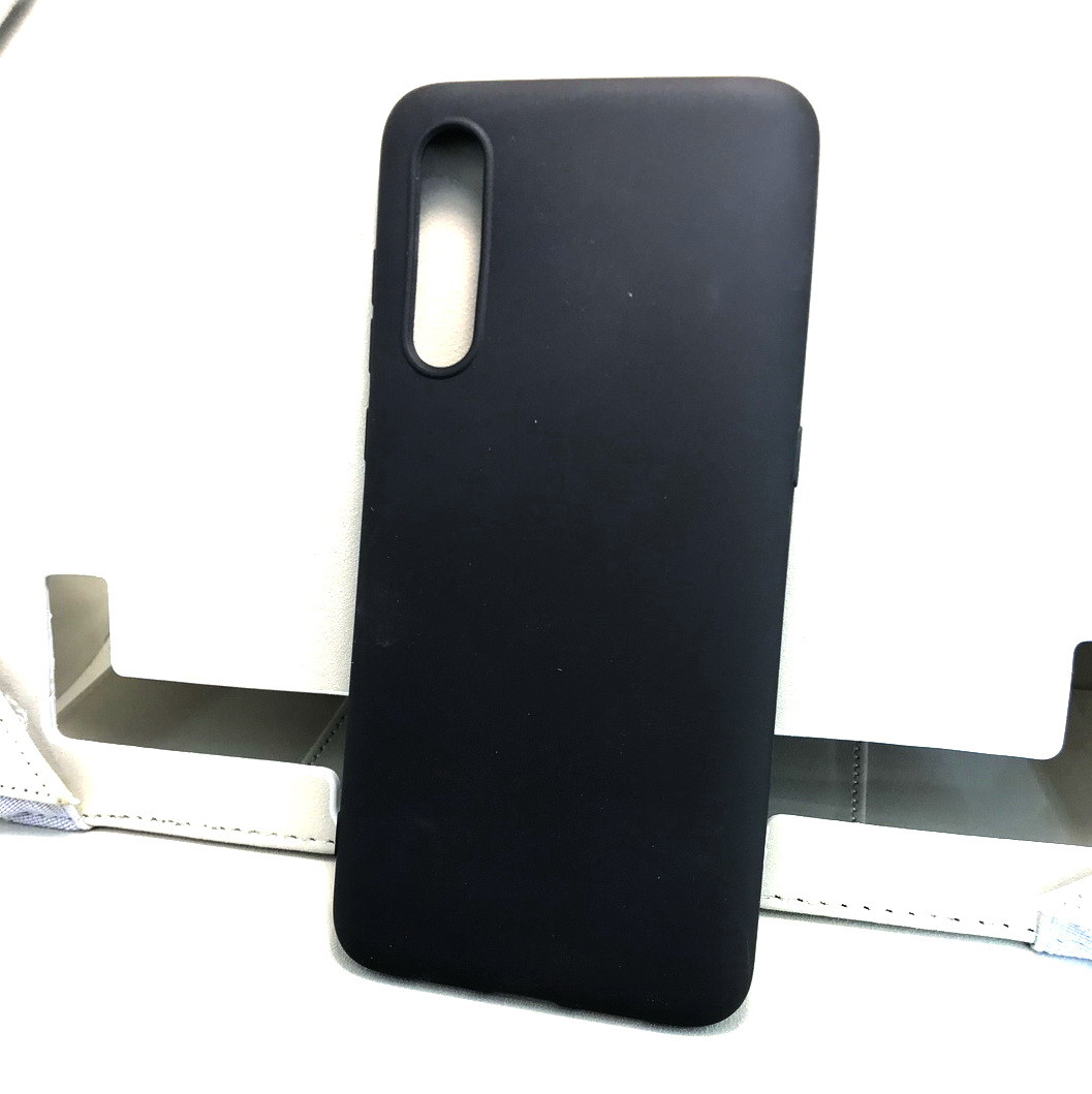 Чохол для Xiaomi Mi 9 накладка силіконовий бампер протиударний чорний
