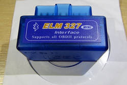 Синій ELM327 Автосканер V1.5