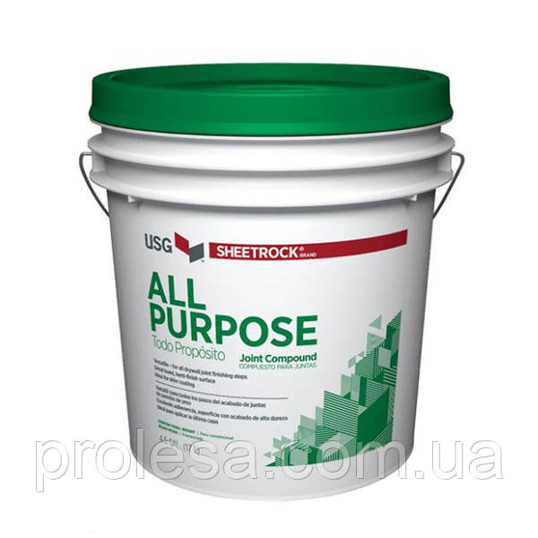 Універсальна готова шпаклівка SHEETROCK All Purpose USG (28кг)