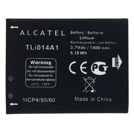 Аккумулятор Alcatel TLi019B2, TLi020F1 (2000 mAh), фото 2