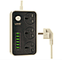 Мережевий фільтр-подовжувач LDNIO SC3604 3x220V і 6xUSB. 2 м Оновлена версія, фото 8