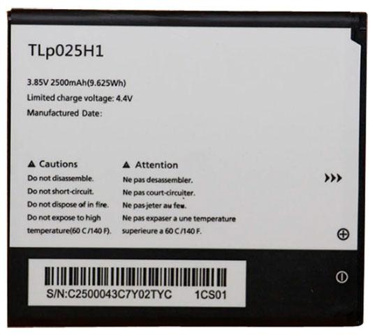 Акумулятор Alcatel TLp025H1, TLp025H7 (1750 mAh)