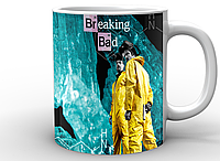 Кружка Geek Land біла Breaking Bad Всі тяжкі постер BB.02.017