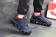 Чоловічі кросівки Nike Air Vapormax Plus,текстиль,темно сині,, фото 2