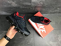 Чоловічі кросівки Nike Air Vapormax Plus,текстиль,темно сині,, фото 3