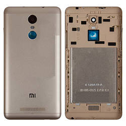Задня панель корпусу (кришка акумулятора) для Xiaomi Redmi Note 3 Pro Золотистий