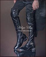 Сапоги-ботфорты кожаные для костюмов от ТМ Helga Ulm - 32 г. ПРОКАТ во Львове по Україні