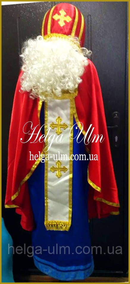 Дитячий костюм Св. Миколая 128-134 - ПРОКАТ у Львові, фото 1