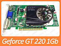 Видеокарта EVGA Geforce GT 220 1Gb PCI-Ex DDR3 128bit (DVI + HDMI + VGA) 01G-P3-1226-LR