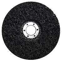 Круг зачисний Polystar Abrasive "Водорості" з нетканого абразиву, чорний, 125*22 мм (PAB125-22)