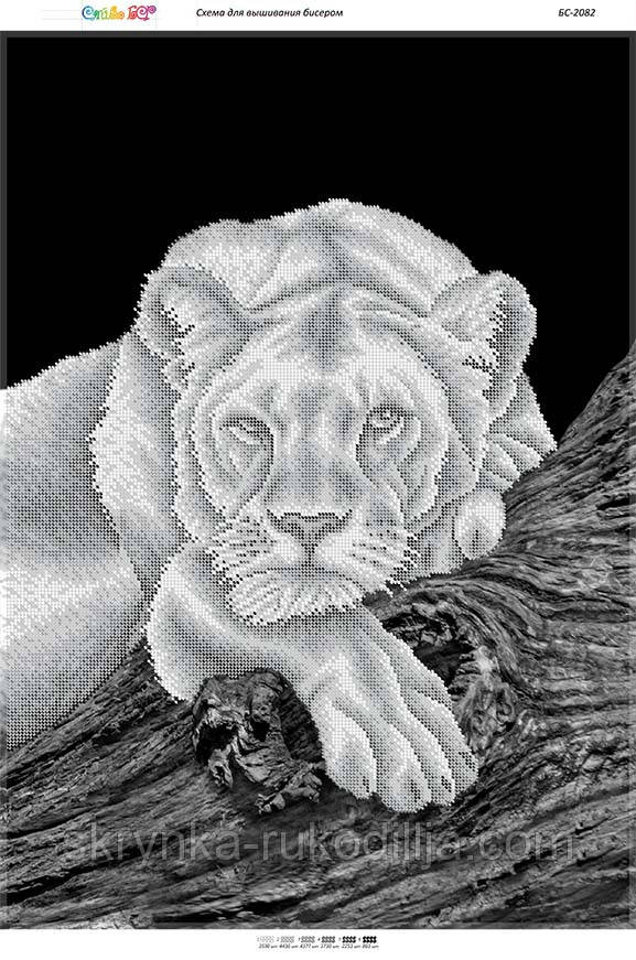 Схема на тканині для вишивки Левиця БС-2082 (Сяйво БСР)