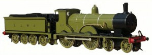 Колекційна Модель Культові Локомотиви (Амерком) Amercom №9 Klasa T9 Greyhound (1:76), фото 1