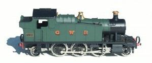 Колекційна Модель Культові Локомотиви (Амерком) Amercom №12 GWR Type Small Prairie (1:76)