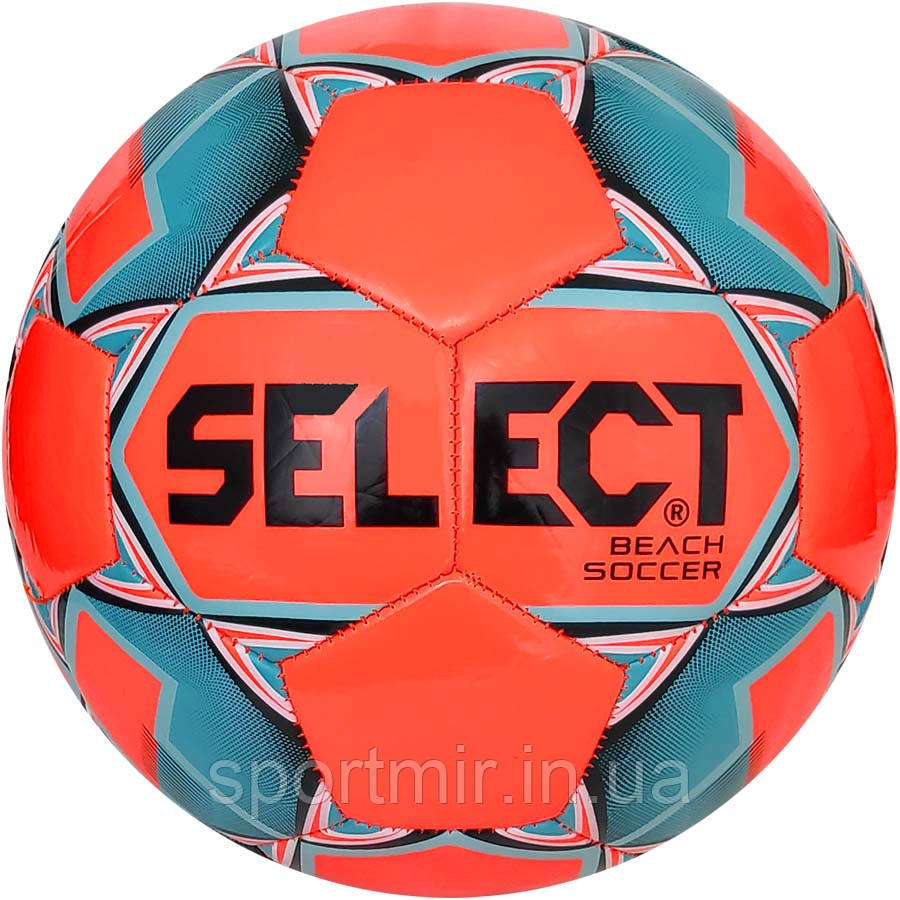 М'ЯЧ ФУТБОЛЬНИЙ SELECT BEACH SOCCER (314) ОРАНЖ/СИДІОН Р.5, фото 1