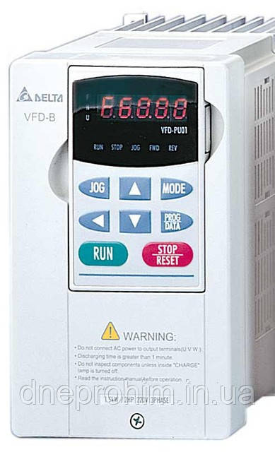 VFD055B43A Перетворювач частоти VFD-B 5.5 кВт 3-ф/380