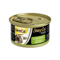 Вологий корм Gimborn ShinyCat з куркою і папайєю 70 г