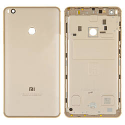 Задня панель корпусу (кришка акумулятора) для Xiaomi Mi Max 2 Золотистий