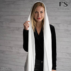 Однотонний шарф для вінчання Есмеральда