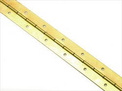 Петля рояльна 1750 мм золото