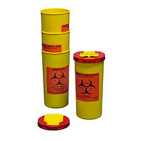 Контейнер для збирання медичних відходів клас В місткістю Moslab 0.5 л Туреччина