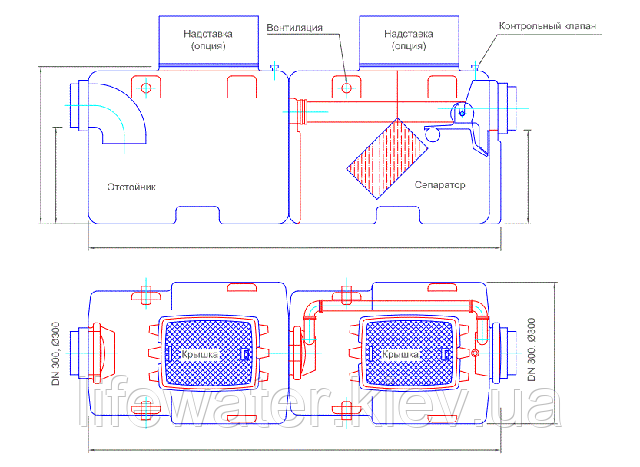 Сепаратор нафтопродуктів OIL SB 6/30 Сепаратор нафтопродуктів OIL SB 6/30