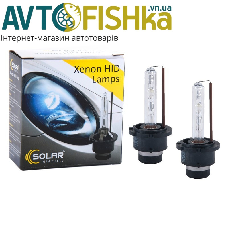 Ксенонова лампа D2S 85v 35 W 4300k (2 шт.) "SOLAR"