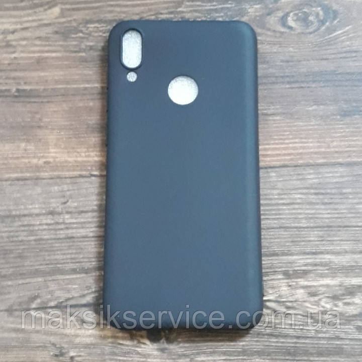 Чехол Silicone Cool Black Huawei Y7 2019