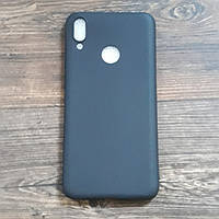 Чехол Silicone Cool Black Huawei Y7 2019