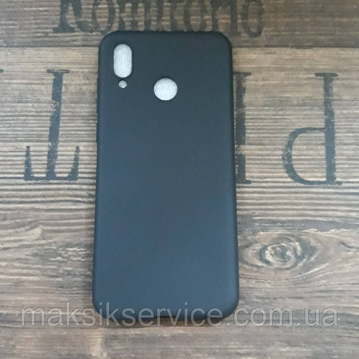 Чехол Silicone Cool Black Honor Play