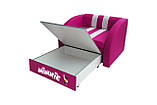 Розкладне крісло ліжко Смарт рожевий, фото 5