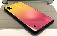 Чехол накладка для Samsung A10, A105 бампер противоударный glass Shine gradient