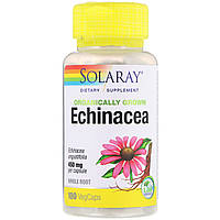 Solaray, Organically Grown Echinacea, mg 450, 100 VegCaps