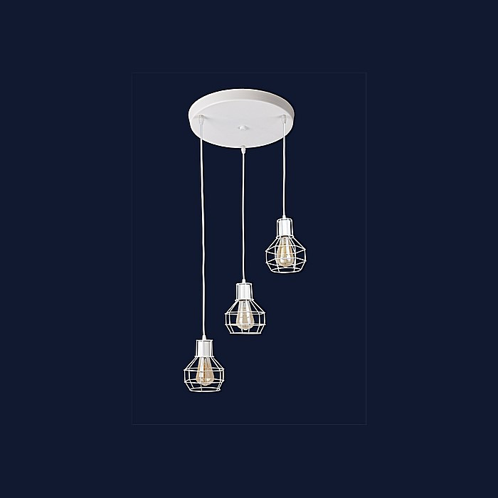 Світильник Лофт Levistella 756PR1618F-3 WH (300)