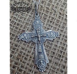 Хрест православний срібний черненный