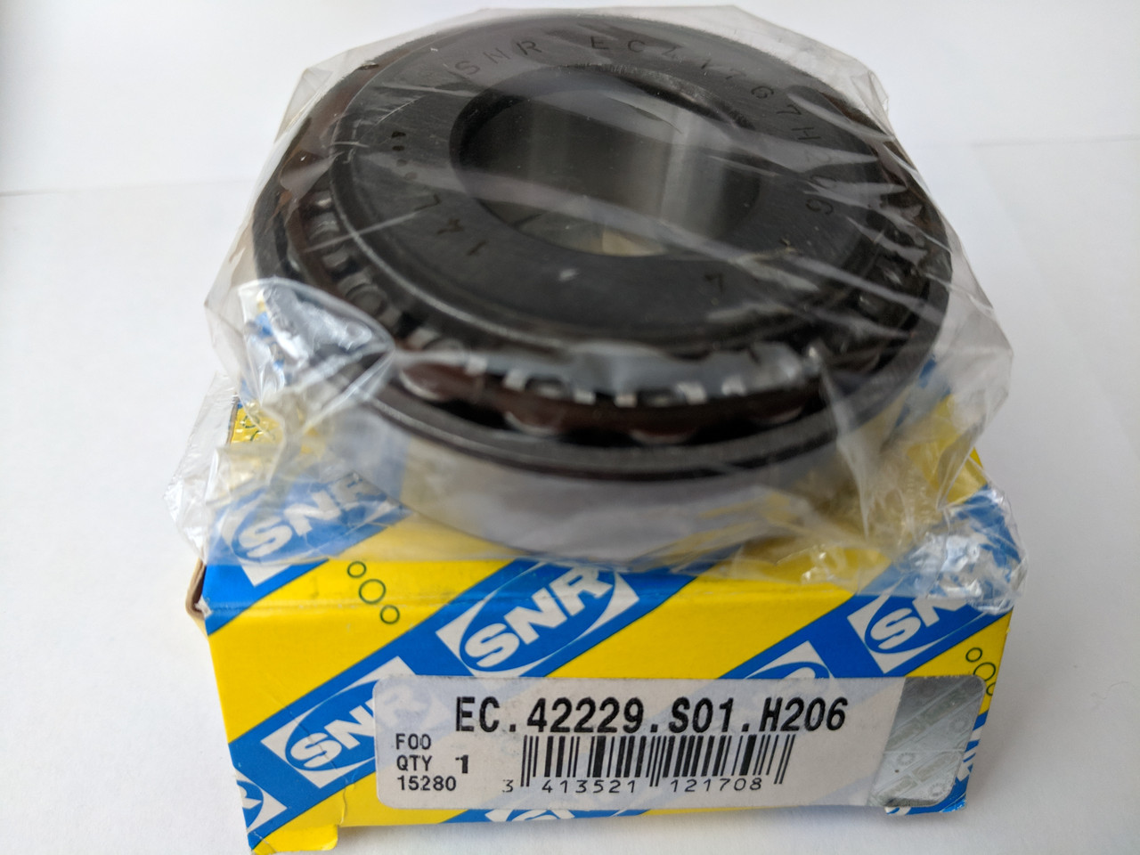 Підшипник дюймовий EC 42229 (EC41767/42229) SNR конічний, фото 1