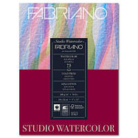 17522432 Альбом для акварелі Watercolour 24х32 см 200 г/м2. 75 аркушів склейка Fabriano Італія