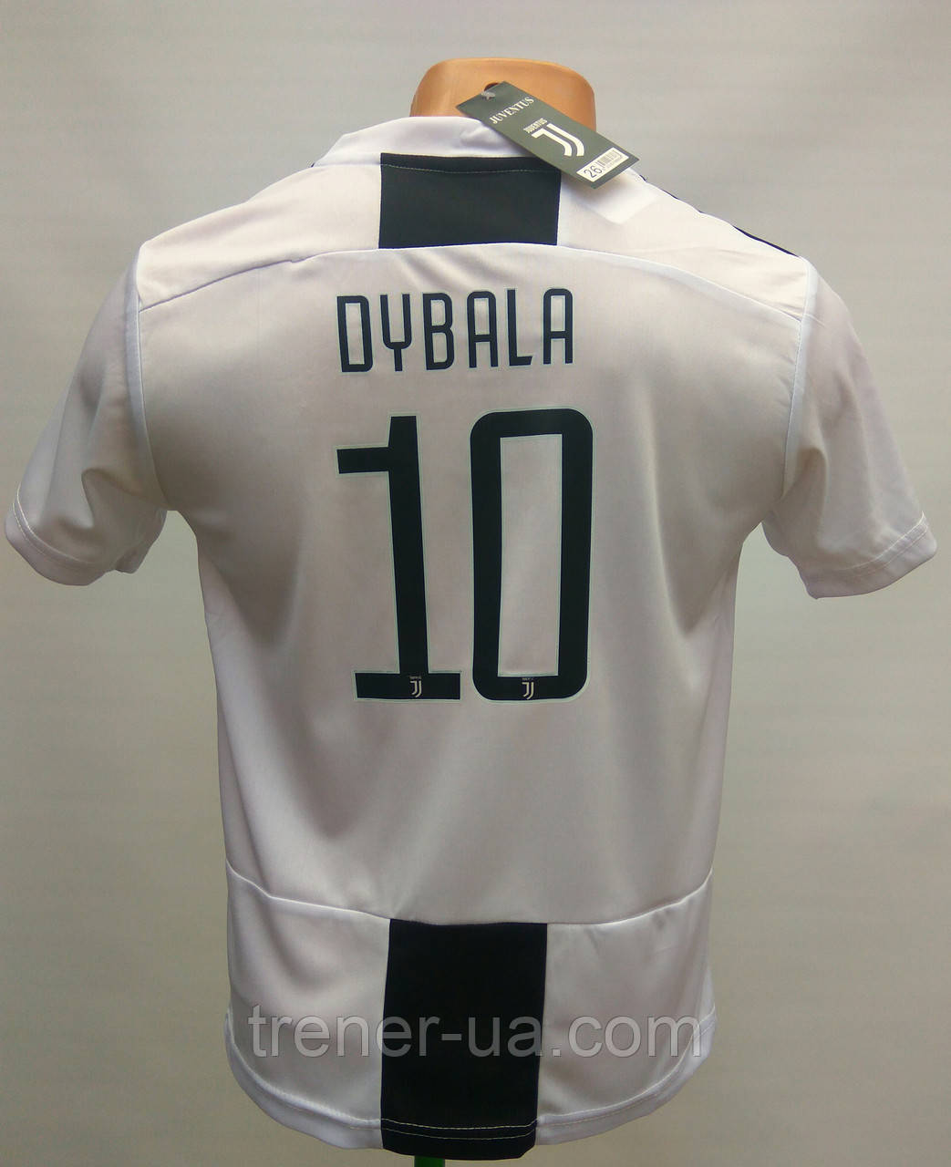 Футбольна форма дитячої/Juventus Dybala чорно-білий сезон 2019/Ювентус Дібала/футбол