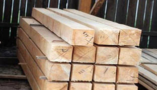 Брус 27х45 на лаги - Модрина -розпродаж залишків