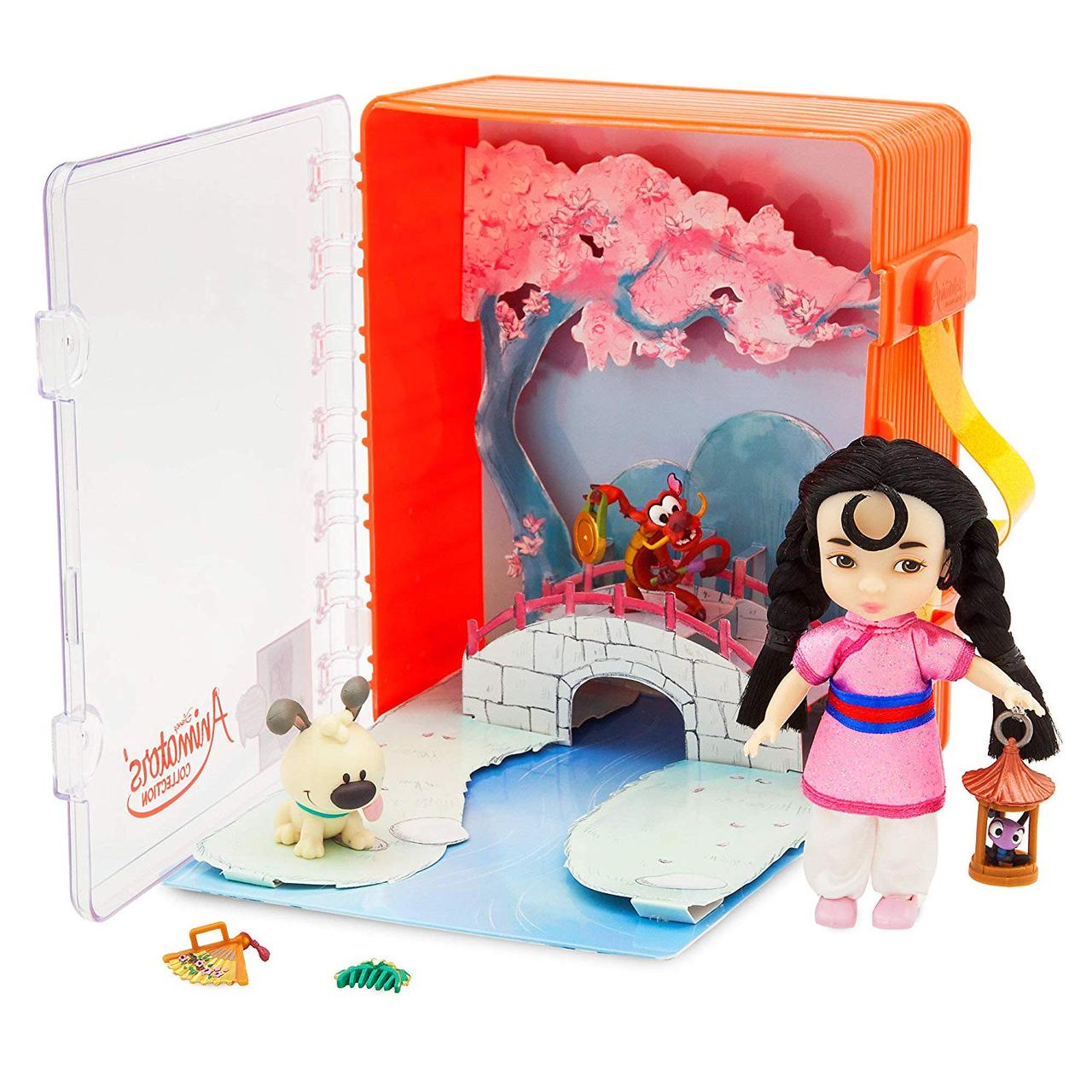 Лялька Дісней Мулан міні аніматор Collection Mulan Mini Doll Playset