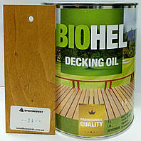 Палубное масло DECKING OIL цвет СОСНА №24 - 1L (BIOHEL)