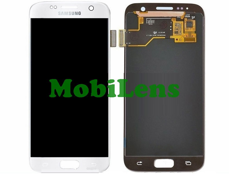 Samsung G930, G930F, Galaxy S7 Дисплей + тачскрин (модуль) білий Original (AMOLED)