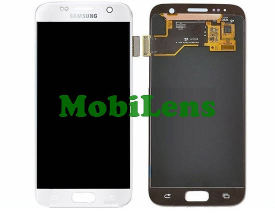 Samsung G930, G930F, Galaxy S7 Дисплей + тачскрин (модуль) білий Original (AMOLED), фото 1