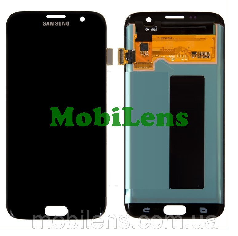 Samsung G935, G935F, Galaxy S7 Edge Дисплей+тачскрин (модуль) чорний Original (AMOLED)