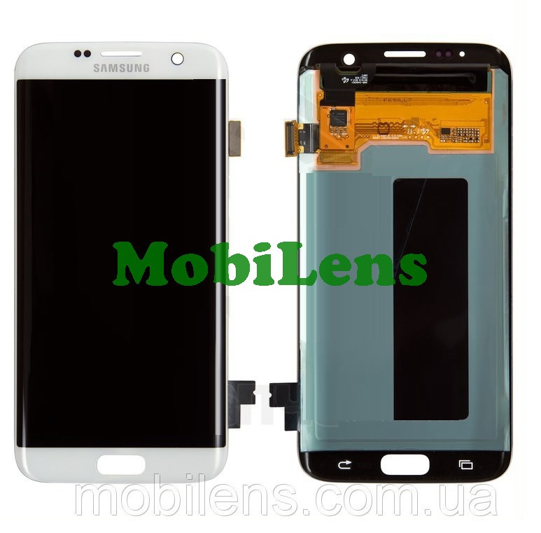Samsung G935, G935F, Galaxy S7 Edge Дисплей+тачскрин (модуль) білий Original (AMOLED)