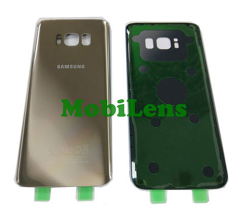 Samsung G955, G955F, Galaxy S8 Plus Задня кришка золотиста, фото 1