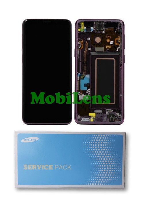 Samsung G960, G960F, Galaxy S9 Дисплей + точскрин * у фіолетовій рамці Lilac Purple Original (AMOLED) *Service