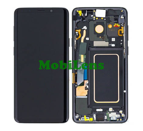 Samsung G965, G965F, Galaxy S9 Plus Дисплей+тачскрин(модуль) *в серой рамке Titanium Gray Original (AMOLED), фото 1