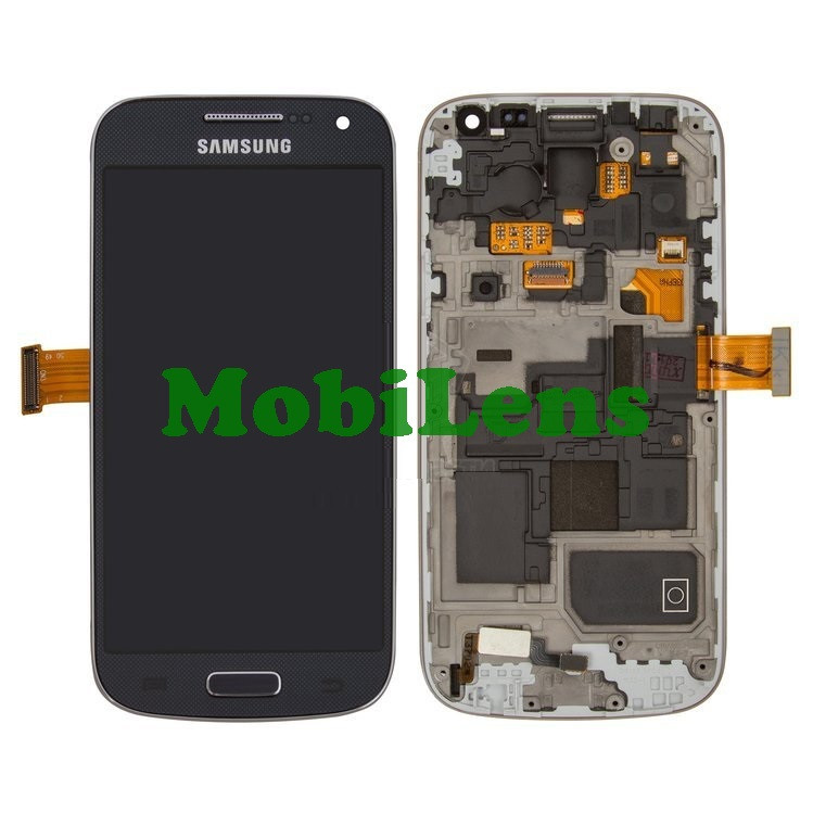 Samsung i9190, i9192, i9195 Galaxy S4 mini Дисплей+тачскрин(модуль) черный *в рамке Original (AMOLED)